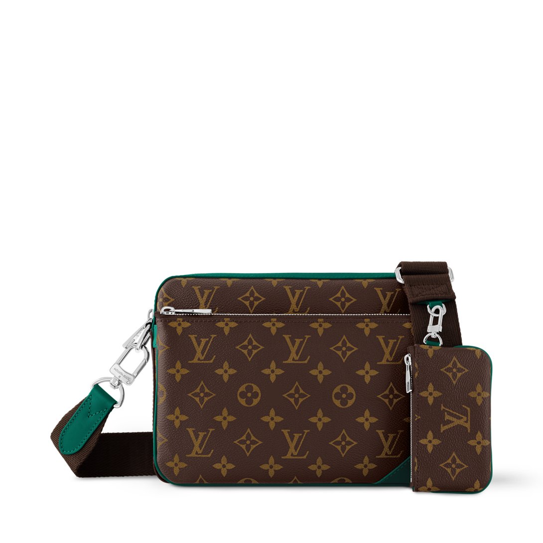Trio Messenger Monogram Macassar Canvas - Louis Vuitton